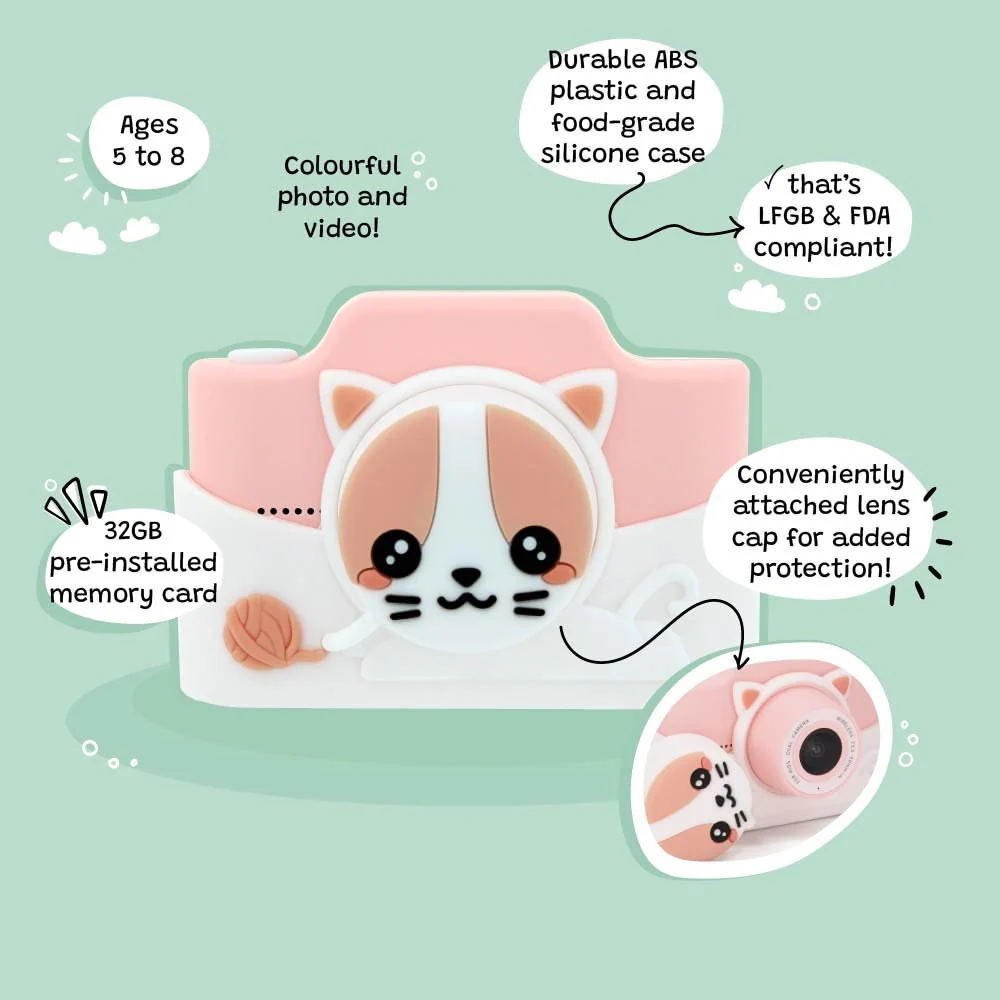 Appareil photo numérique - Meowie le chat (modèle K) – Image 5